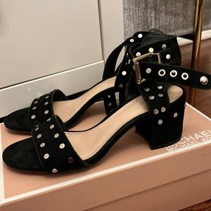 Vince Camuto Suede Studded Sandals